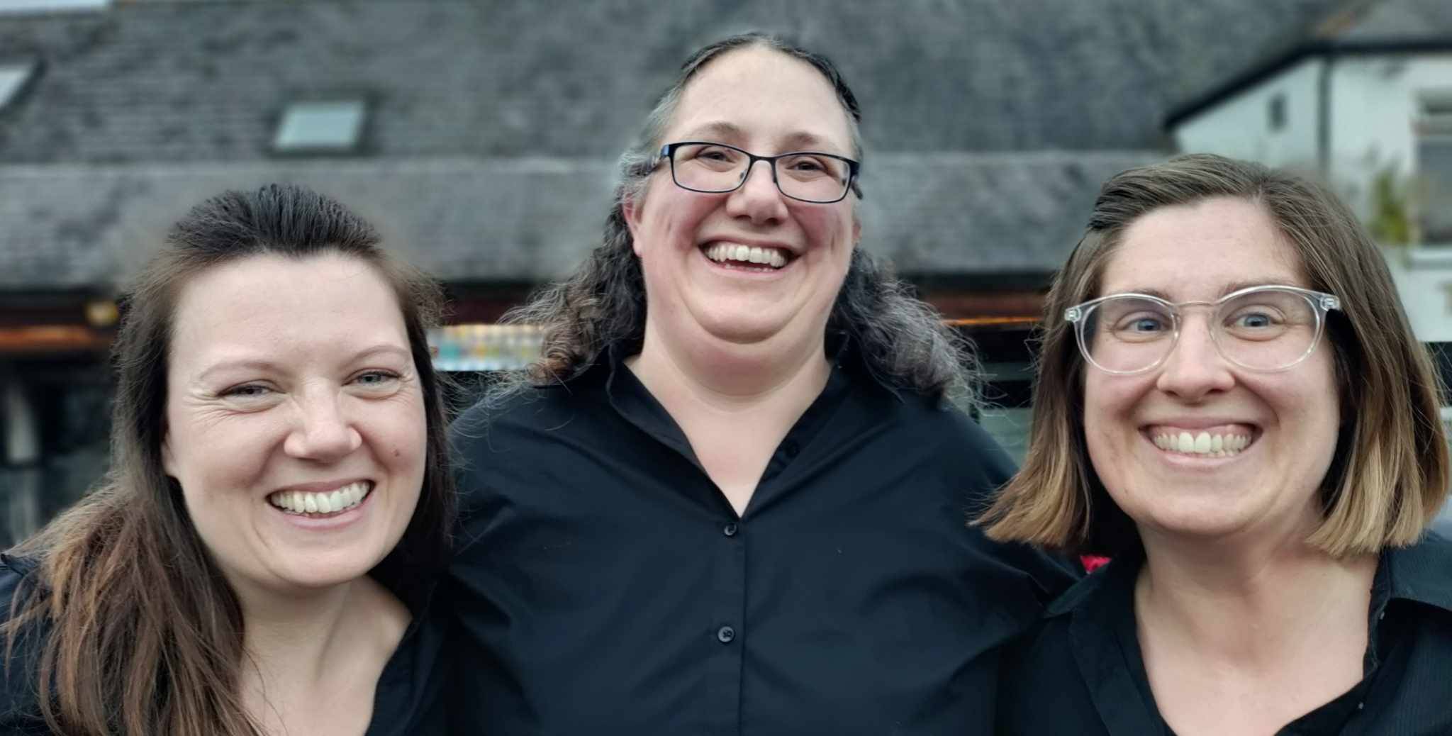 Glory newbies 2024: Emily, Caroline and Laura